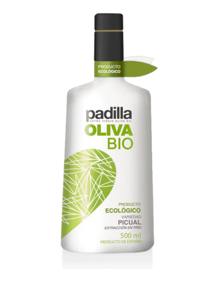 Aceite de oliva virgen extra ecológico 12 botellas de 500ML