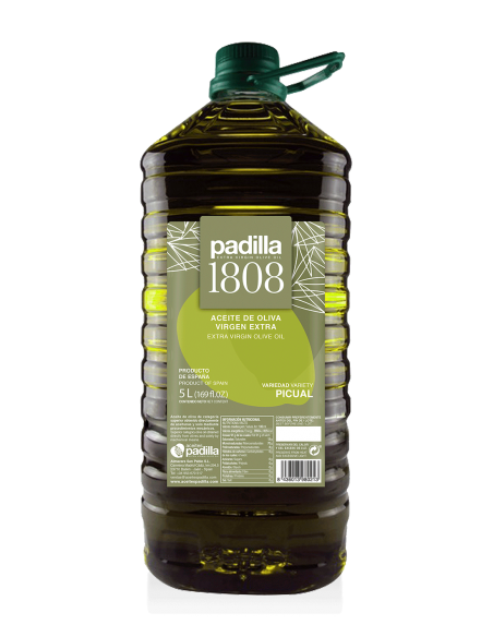 Aceite de oliva virgen extra 5 litros - 3 bidones