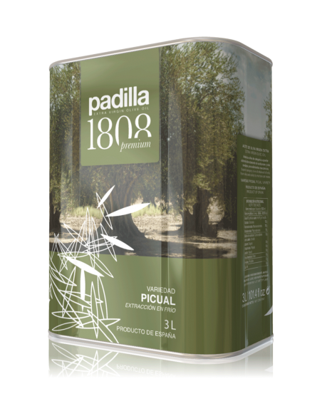 Aceite de oliva virgen extra 4 latas de 3L