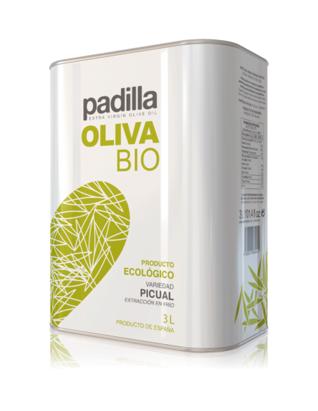 Aceite de oliva virgen extra caja de 4 latas de 3L